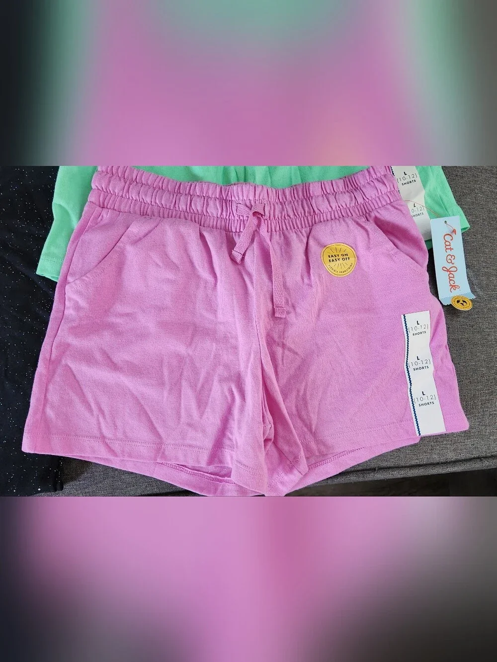 NWT Cat & Jack Wonder Nation Old Navy Girls Sz 10 L Tops Leggings Shorts Bundle